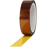 ProTapes Pro 950 Polyimide Film Tape, 7500V Dielectric Strength, 36 yds Length x 1/2" Width (Pack of 1)