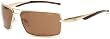 Tifosi Salvo T-P450 Polarized Dual lens Sunglasses,Matte Gold Frame/Brown Polarized Lens,One Size