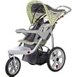 InSTEP Safari Swivel Single jogging stroller Green/Gray