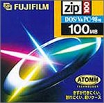 FUJIFILM ZIP DISK 100MB DOS 1P (1枚)