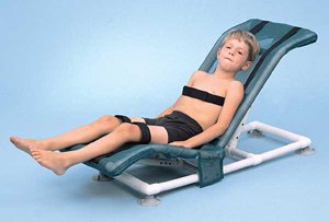 Adjustable Bath Chair - Child, 7''H x 17''W x 38''L, Weight Capacity: 100 l