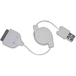 Lenmar AICU30PR 30-Pin USB 2.0 Retractable Connector Cable for iPod (White) Lenmar AICU30PR 30-Pin USB 2.0 Retractable Connector Cable for iPod (White)