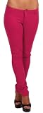Premium Soft Cotton Stretch Fitted Jegging Style Leggings Button Skinny Pants