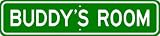 BUDDY ROOM SIGN - Personalized Gift Boy or Girl, Aluminum