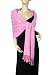 Pure Pashmina Wrap Pink 2 Ply