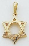 Jewish Star of David Charm - K532