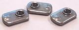 10-24 Tab Weld Nuts / Single Projection / Steel / Plain / 1,000 Pc. Carton
