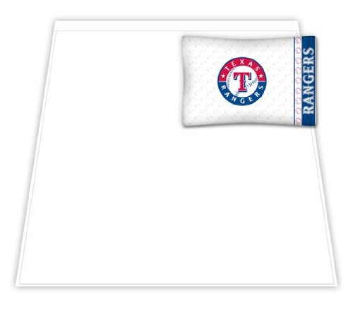 Texas Rangers Microfiber Sheet Set Bedding