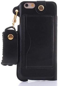 [YO-SHOP]High Quality Neck Chain Leather with Card Slot Cover for iphone 6