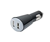 Syba Universal 2 Port USB Car Charger - Car Charger - Bulk Packaging - Black