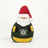 Green Bay Packers Santa Pillow