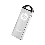 HP ヒューレット・パッカード USBメモリ (32GB, v220w - USB 2.0 / 金屬製 耐衝撃 防滴 防塵)