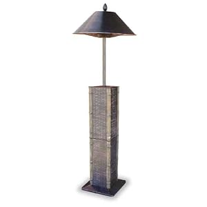 Endless Summer Electric Heater Floor Lamp - Sumatra