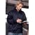 Mens black lightweight hooded rain / windproof waterproof jacket. Size XXL