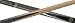Riley RIL08 Four Point Ebony with Gold and Cream Splicing Snooker Cue