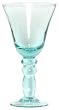 Egyptian Recycled Glass Medium Wine Glass 7.5"H 8oz Set / 6