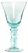 Egyptian Recycled Glass Medium Wine Glass 7.5"H 8oz Set / 6