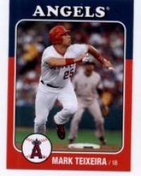 2009 Upper Deck O-Pee-Chee Mini #OPC-39 Mark Teixeira - Los Angeles Angels (Baseball Cards)