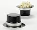 Dozen Mini Black Plastic Top Hat Birthday Party Favor Novelty