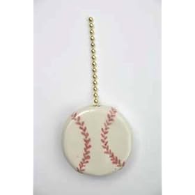 Ceiling Fan Pull Chain: Baseball