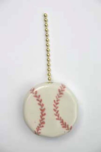 Ceiling Fan Pull Chain: Baseball
