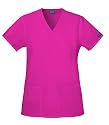 Cherokee Workwear Mock Wrap Scrub Top (XS-5X) in Assorted Colors