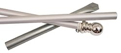America's Flag Company HW10SPINA 10-Foot Aluminum Spinner Flagpole, Silver