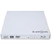 Blu-ray Player External USB Laptop CD/DVD RW Burner Combo Drive (White)