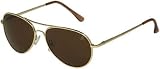J.LO by Jennifer Lopez Aviators W/ Brown Lenses [66368257], Lt Gold/Red