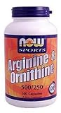 Arginine & Ornithine, 500/250, 100 capsules