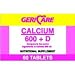 Calcium - 600 mg Plus D - Bottle of 60