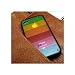 【iPhone4S/4用】 レインボーケース (ブラック) 【液晶保護フィルム付き】
