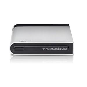 HP Pocket Media Drive 250 GB USB 2.0 Portable External Drive PD2500