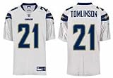 Reebok San Diego Chargers Ladainian Tomlinson Authentic White Jersey Size: Size 50