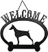 Welcome Sign - Doberman