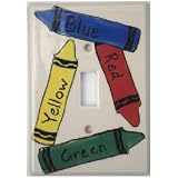 Crayons Switch Plate