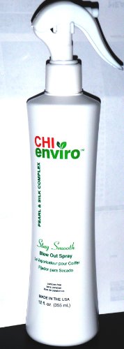 CHI ENVIRO STAY SMOOTH BLOW OUT SPRAY Pearl & Silk Complex 12oz (355ml)