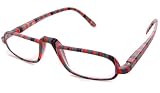 NVU Eyewear Half Readers (Women) Reading Glasses - Cyclone Orange