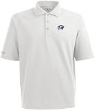 Antigua Columbus Blue Jackets Whisper Xtra Lite Polo Shirt