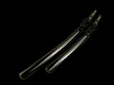 Fully Handmade Damascus Japanese Samurai Katana & Wakizashi Sword Set #112C