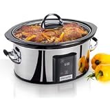 CrockPot SCVT650-PS eLume 6-1/2-Quart Programmable Touchscreen Slow Cooker