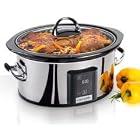 Crockpot SCVT650-PS 6-1 2-Quart Programmable Touch Screen Slow Cooker, Stainless by Crockpot