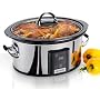 Crockpot SCVT650-PS 6-1/2-Quart Programmable Touch Screen Slow Cooker, Stainless
