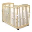 Alpha Mini Rocking Crib - Cherry (Pine wood) - Free Shipping