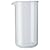 Bodum French Press Coffee Maker Spare Glass Liner, 0.35 litre