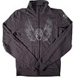 AMERICAN FEAR - Divided Heart - Gray Zip Up Jogger Fleece