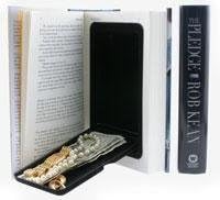 2 Pack of Book Safes, Diversion Safes made with Real Books by UniquExceptional
