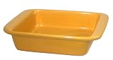 Chantal 2-Quart Square Baker, Glossy Curry Yellow