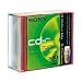 Sony CDR slim colour pack x10