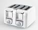 B&D T4500 TOASTER WHITE 4SLICE, Mandolines & Slicers, Home & Garden
